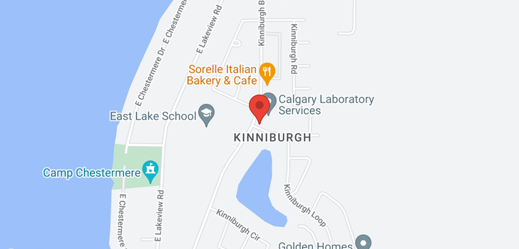 map of 126 KINNIBURGH RD